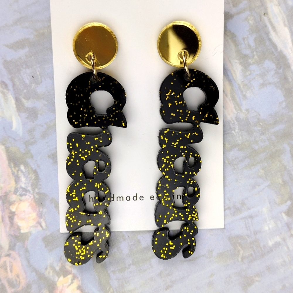 New Year's "Cheers" Earrings